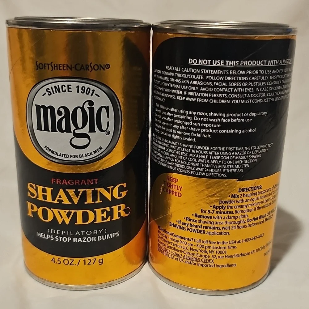 SoftSheen-Carson Magic Shaving Powder Formulated for Black Men